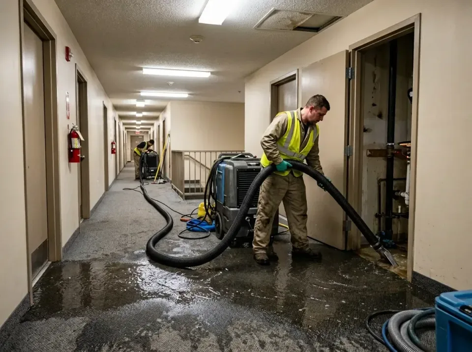 multi-unit-apartment-hallway-f-005 — frequently asked questions, Emergency Burst Pipe Water Extraction & Removal in North Ha…